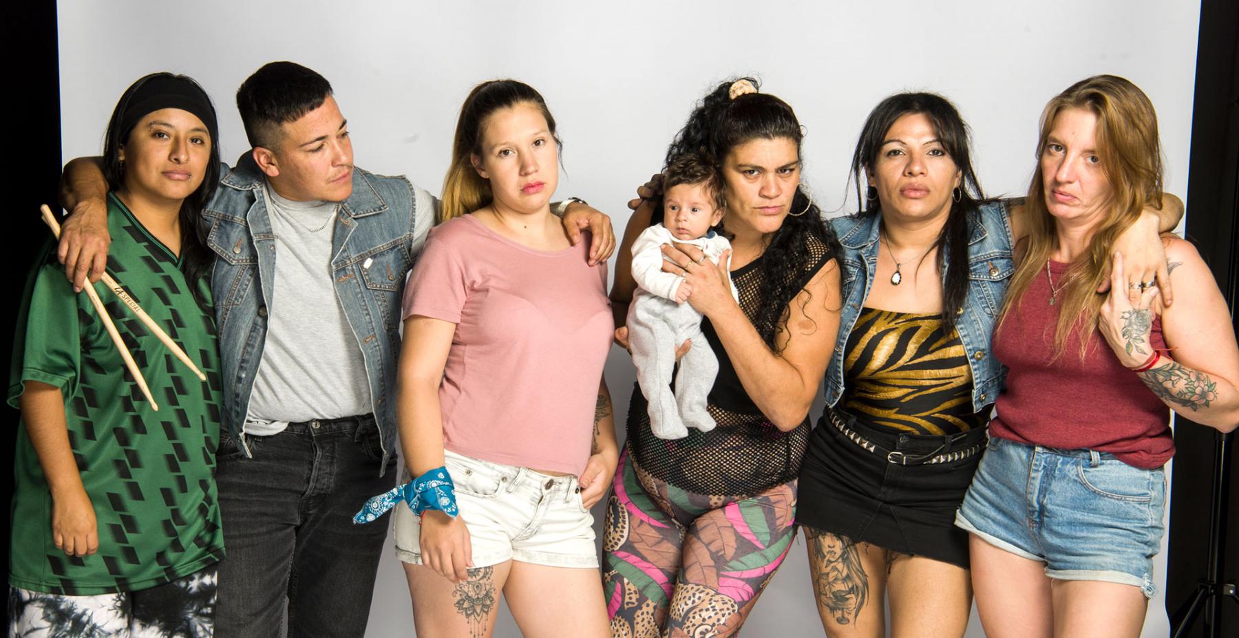 Los d&iacute;as afuera, sesi&oacute;n de fotos.